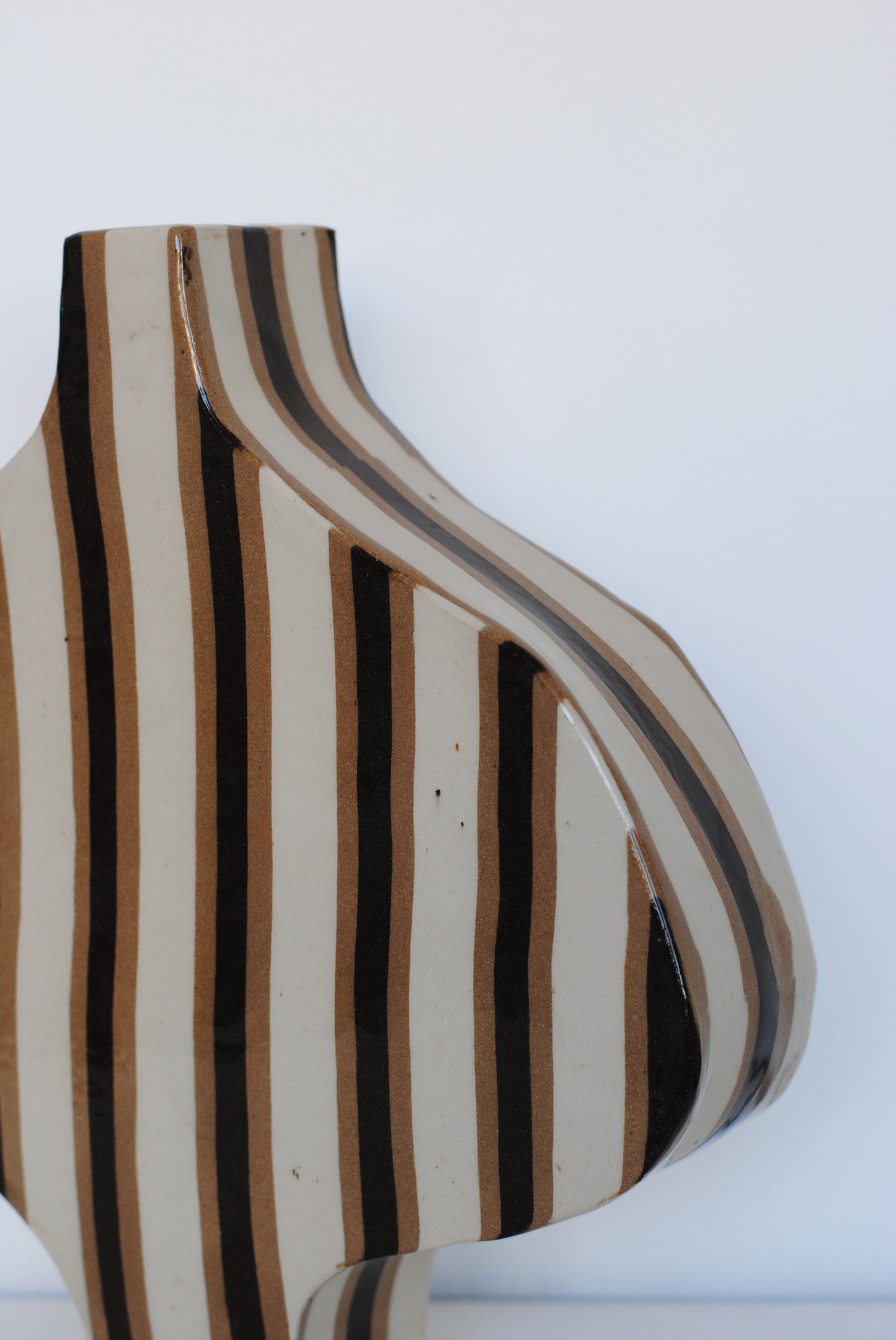Stripe Vase Wide