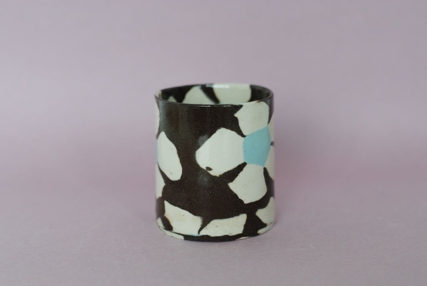 Umber Flower Coffee Beaker