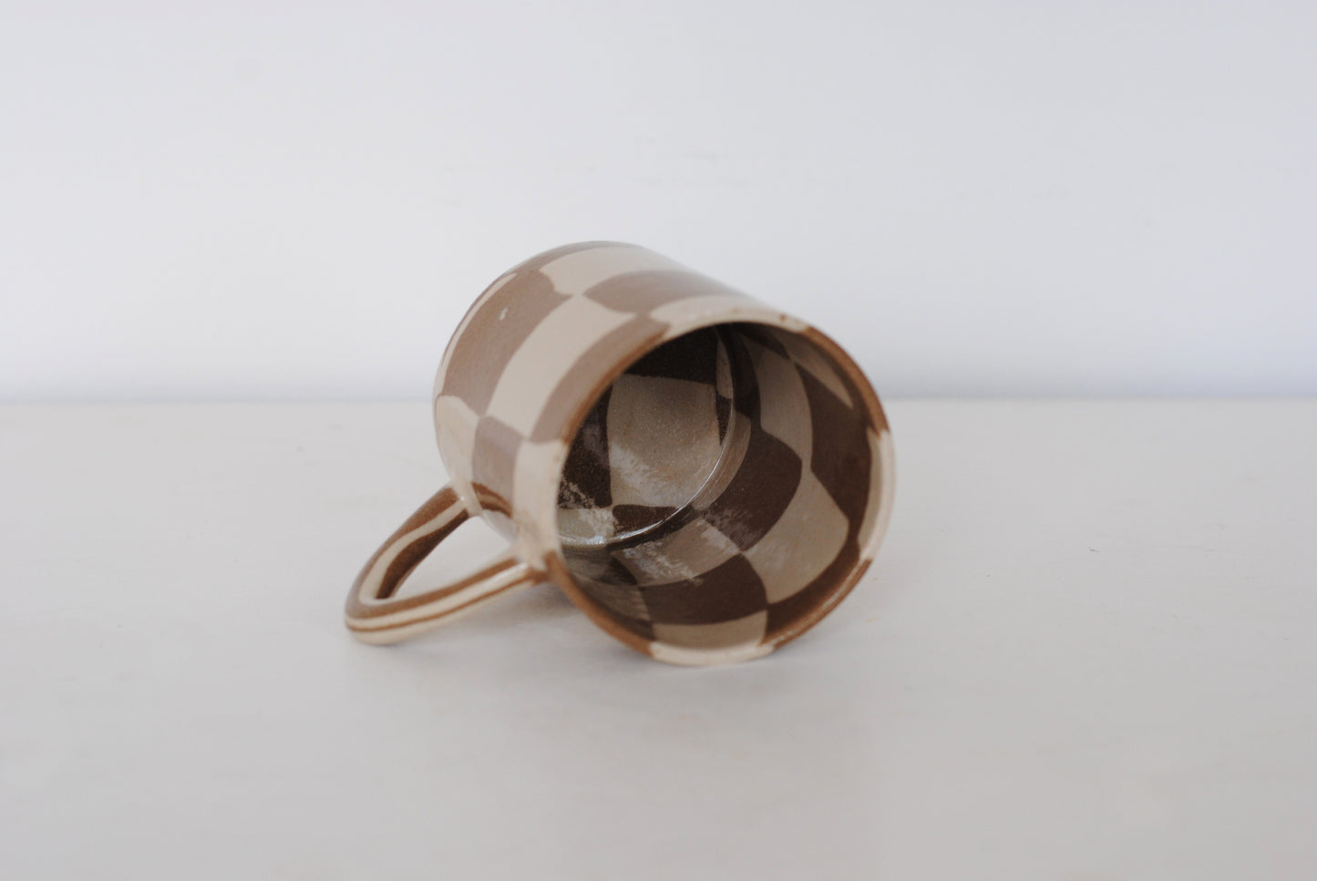 Check Mug Brown 3.0